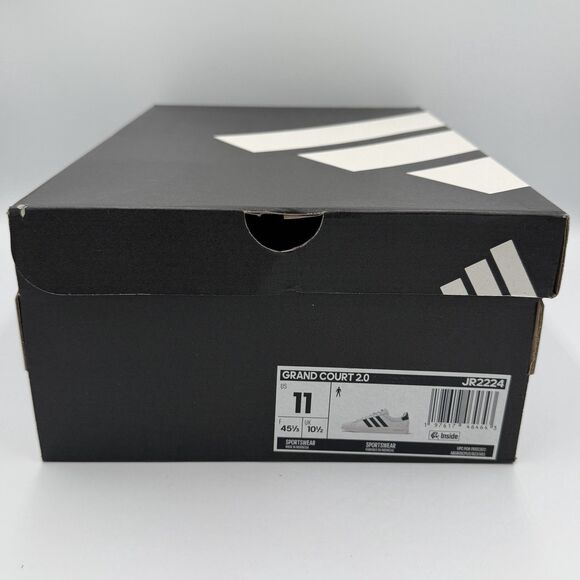 Adidas Men\'s Grand Court 2.0 \'Cloud White Collegiate Green\' Shoes Size 11 main image 8